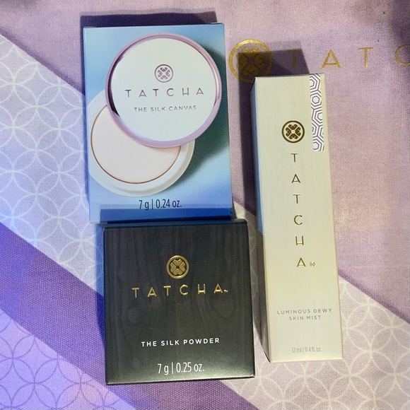 Tatcha- Dewy Skin Mist - Silk Powder & Silk Canvas - Picture 2 of 12